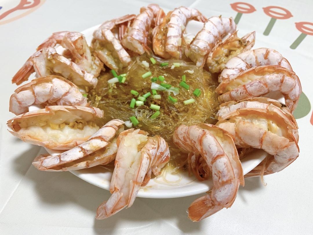 蒜蓉粉丝蒸虾