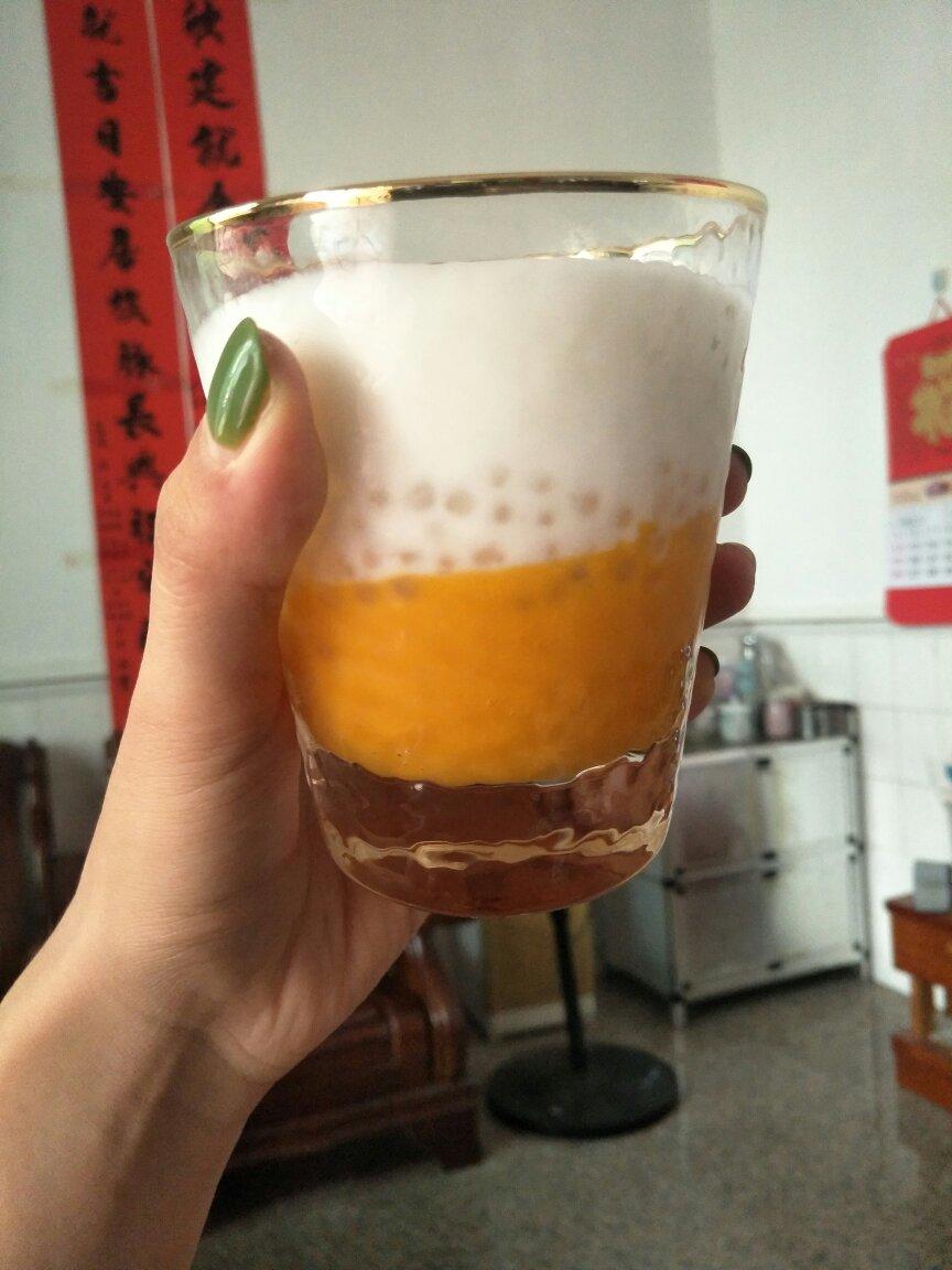 港式甜品——杨枝甘露(芒果西米露)附芒果花切法