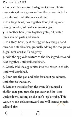 翻译食谱 | 黑芝麻戚风蛋糕的做法 步骤2