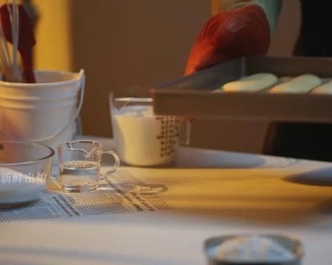 纯奶手撕吐司的做法 步骤1