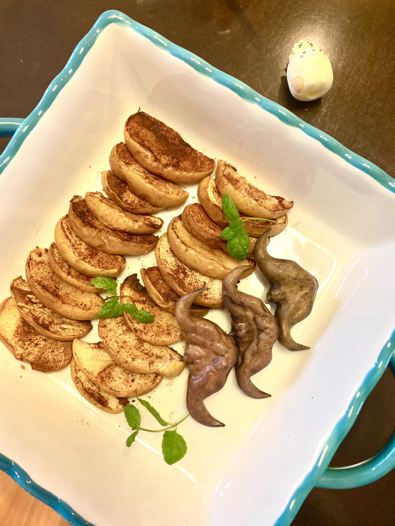 【暖身】超好吃肉桂烤苹果 可替代白砂糖 Cinnamon Apple