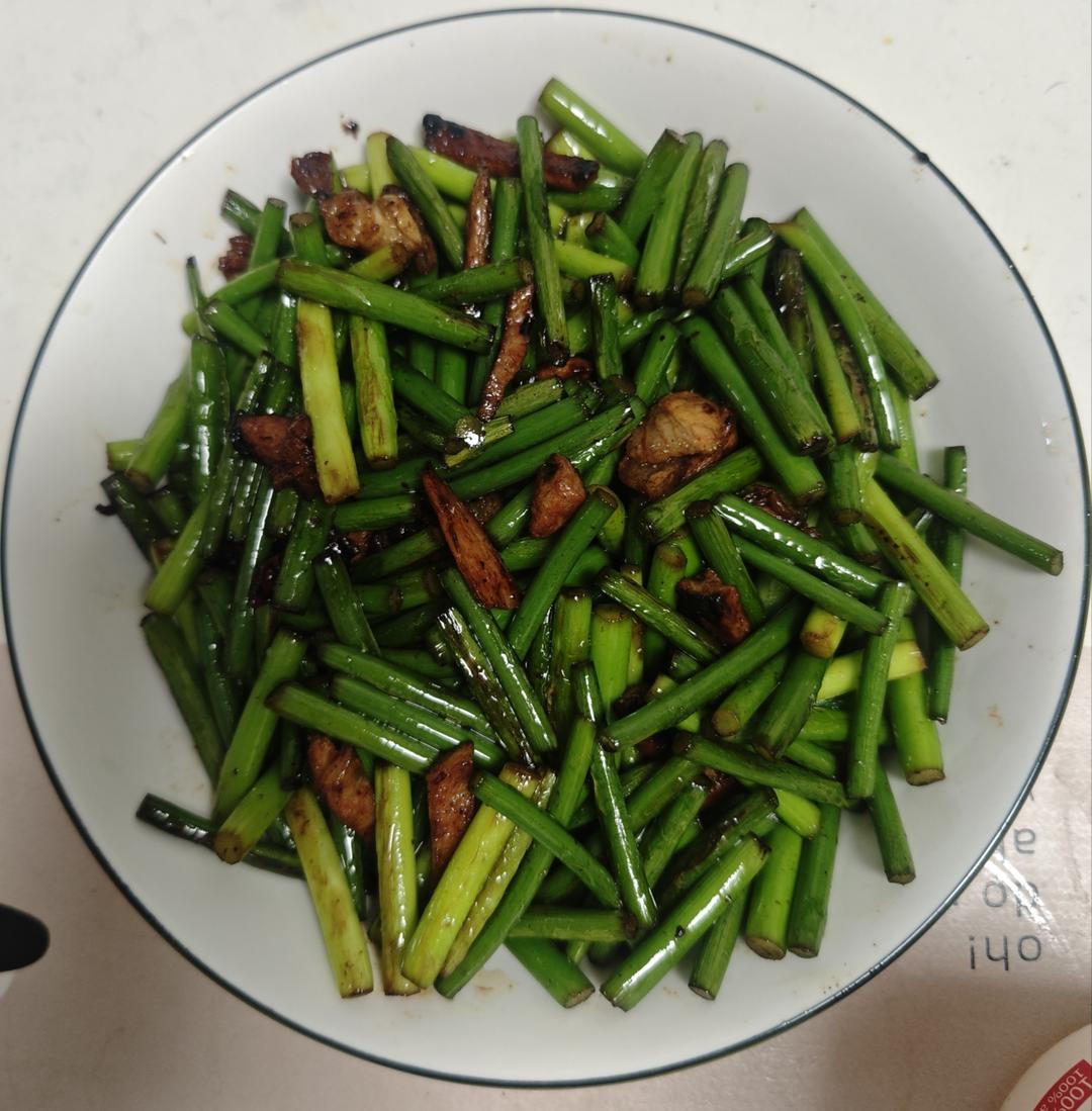 蒜薹炒肉