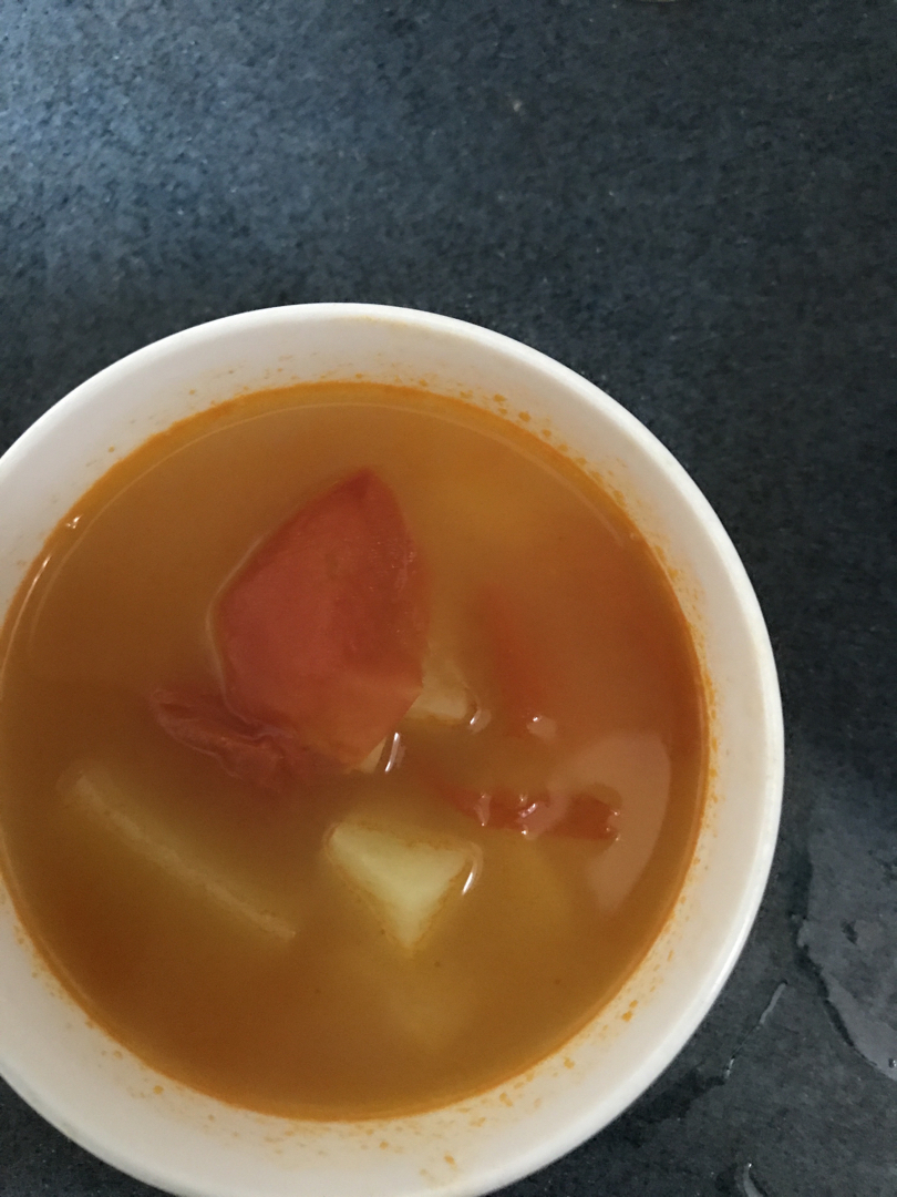 番茄土豆汤