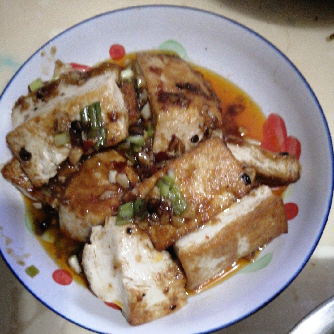 香煎嫩豆腐