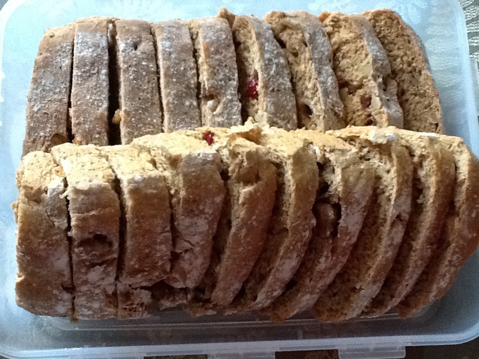 咖啡杂果大面包