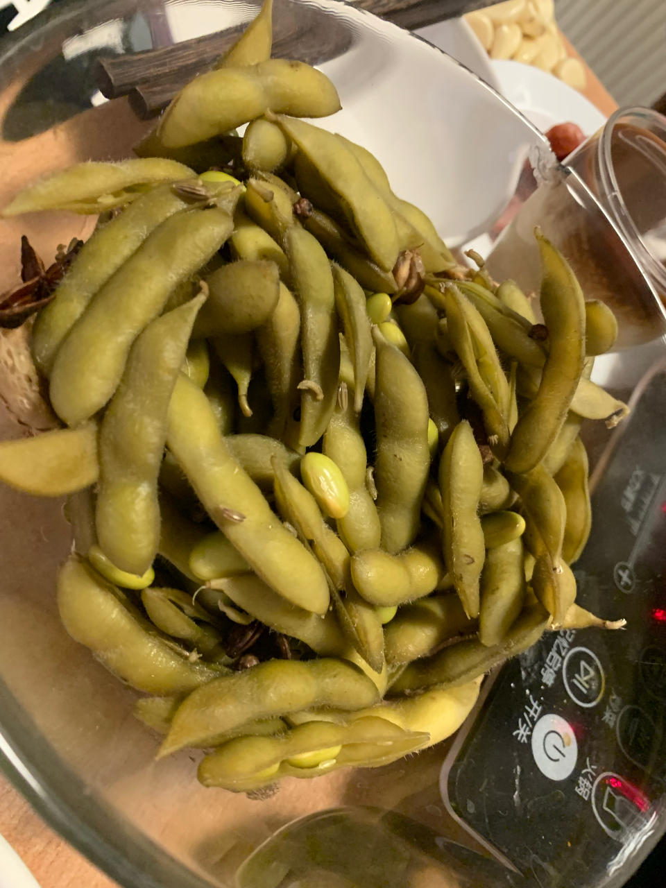 豪华版水煮毛豆