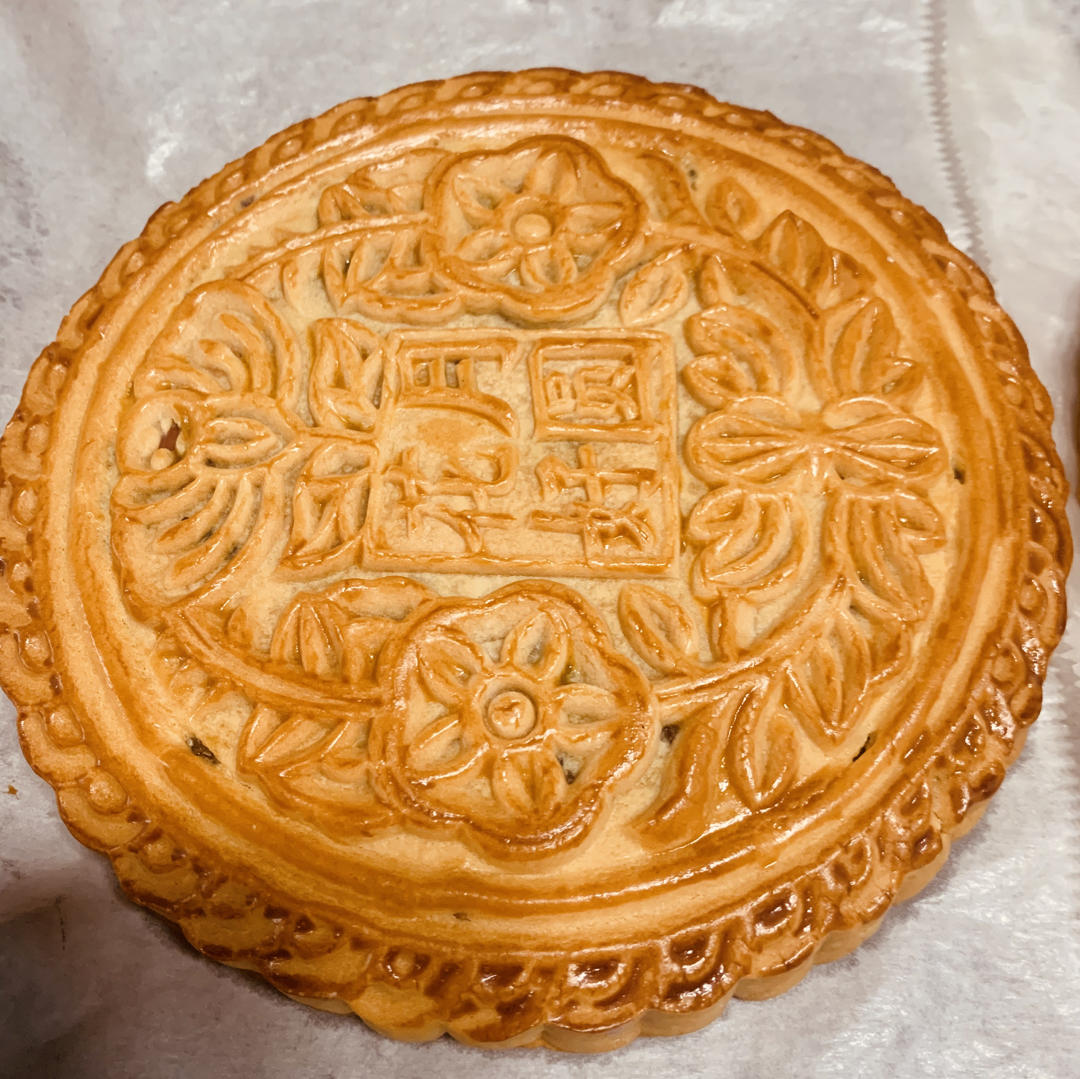 2斤大月饼五仁金腿馅