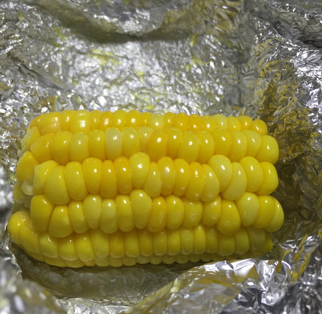 奶香烤玉米