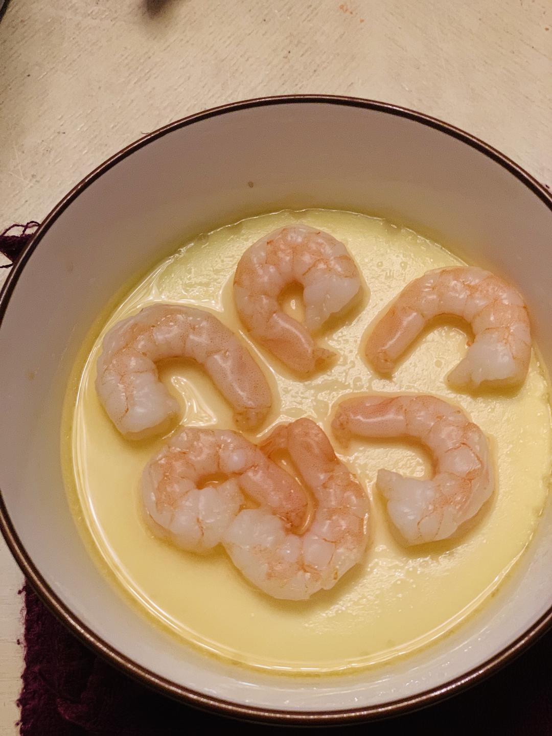 堂妈教你做虾仁蛋羹