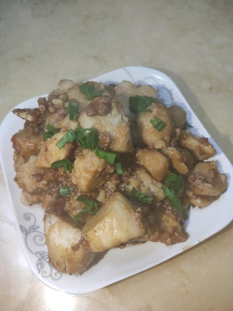 肉沫芋头
