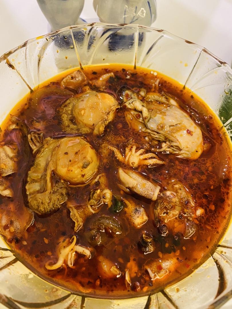 麻辣扇贝肉、海鲜冷吃（追剧、下酒、超过瘾）