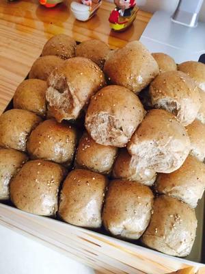 杂粮红糖面包（最健康的面包）的做法 步骤2