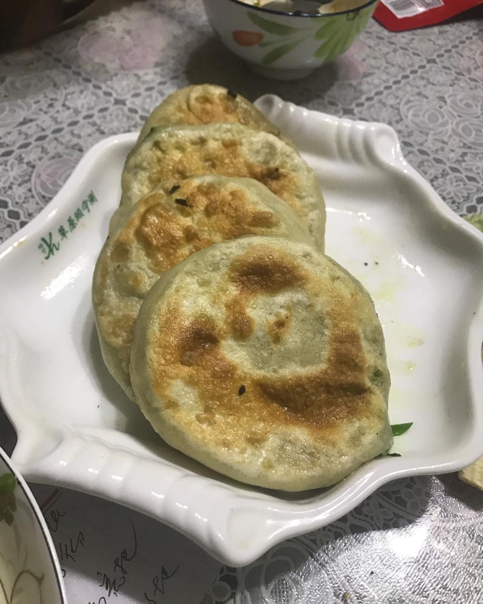 韭菜鸡蛋馅饼