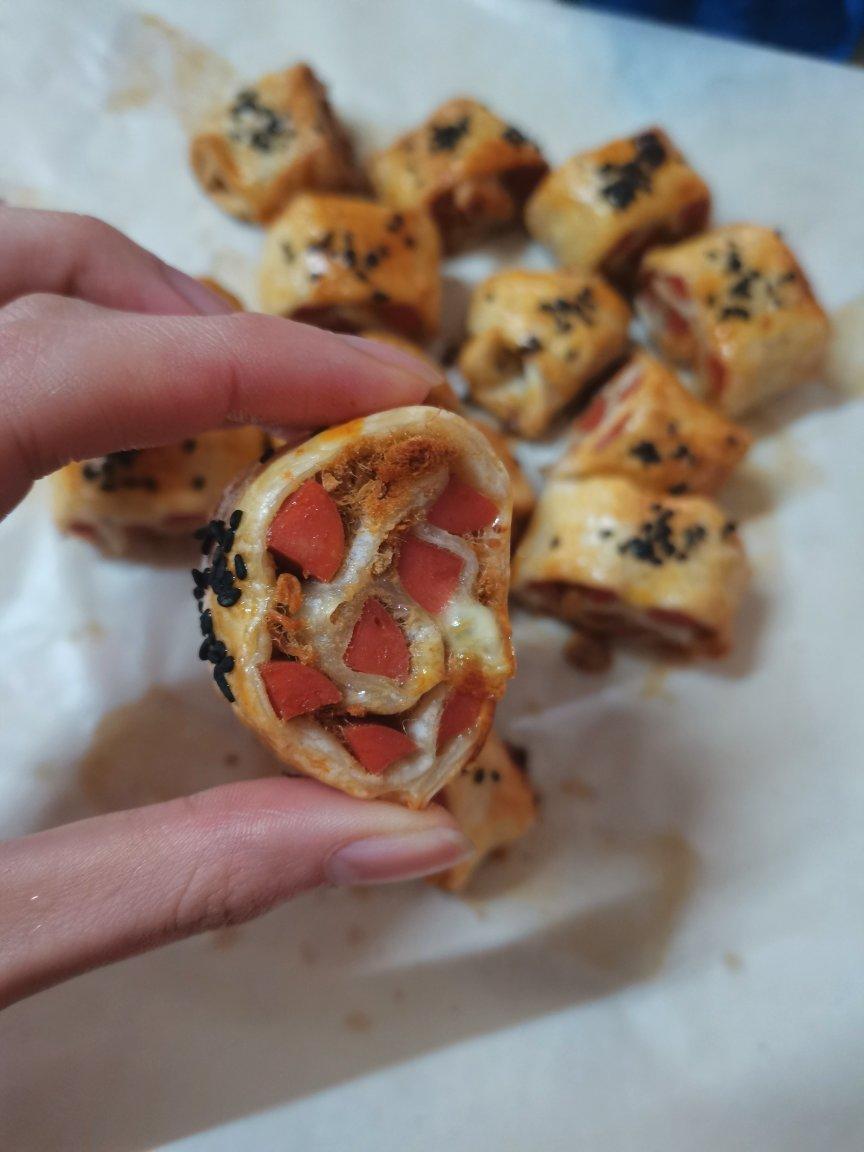 香酥火腿肉松卷