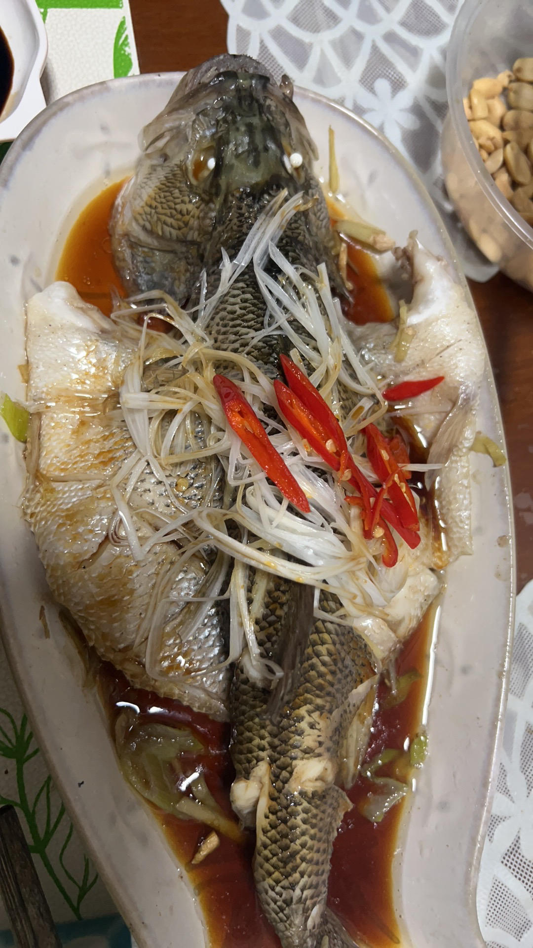 10分钟做 清蒸鲈鱼 （附切鱼图解）