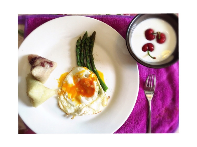 蛋蛋香气之芦笋煎蛋