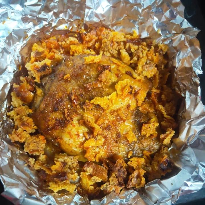 罗勒杂蔬烤手枪腿