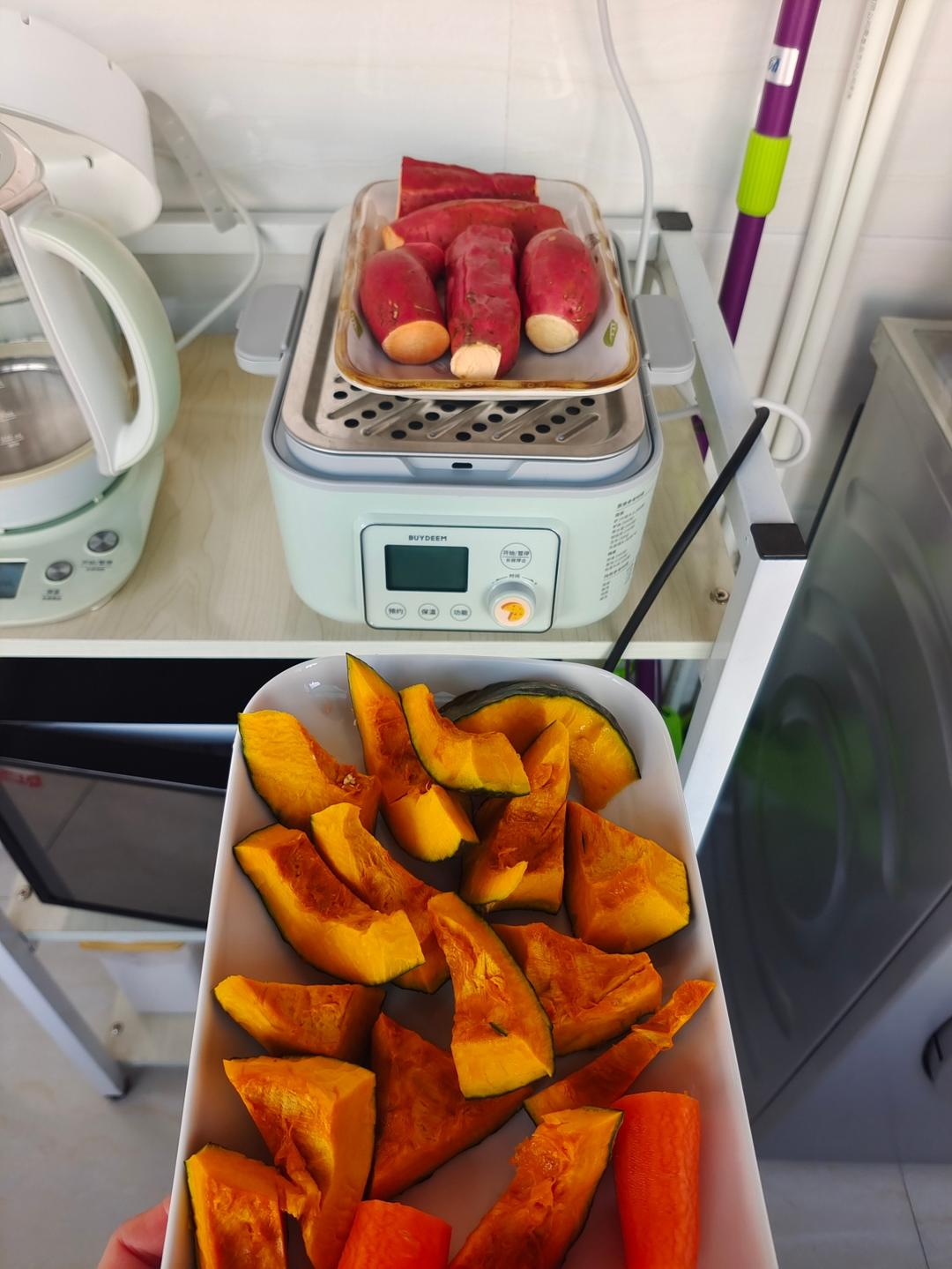 紫薯蒸糕【蒸煮炖锅食谱12月】