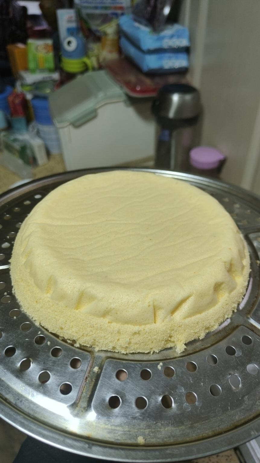 宝宝辅食蒸蛋糕（不用烤箱也能做蛋糕）