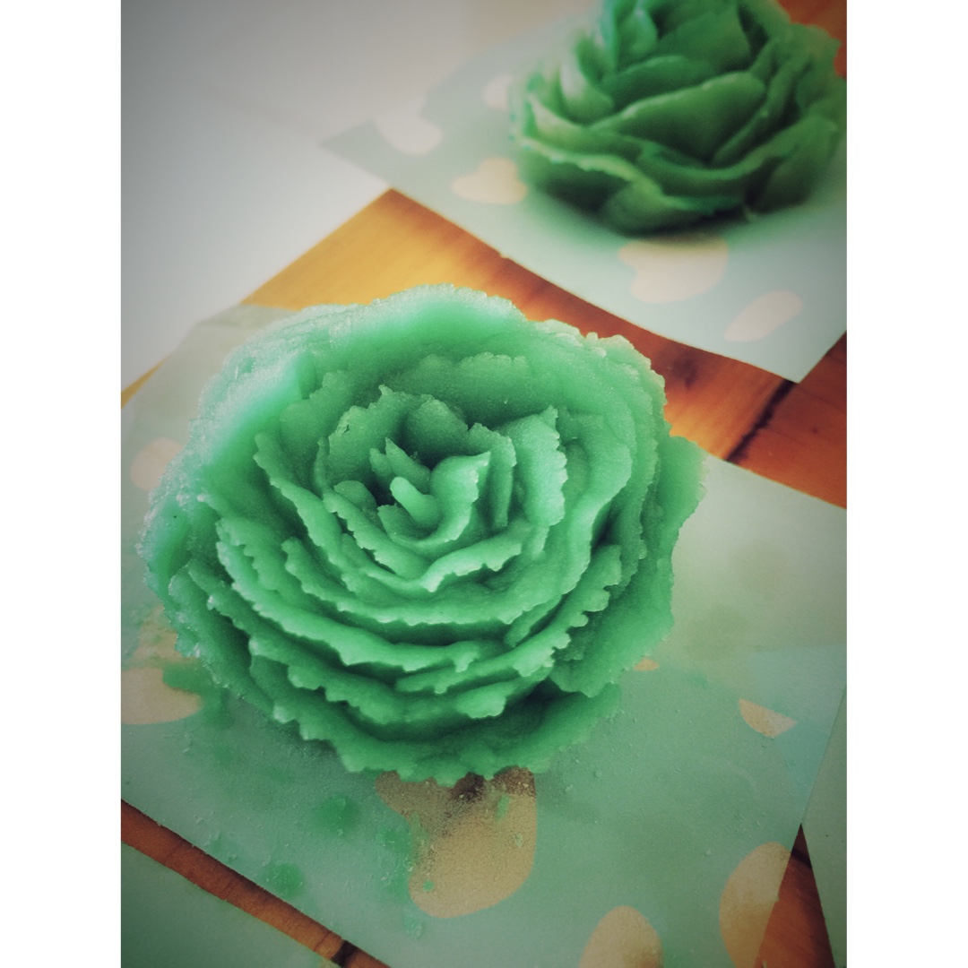 豆沙裱花之三色堇