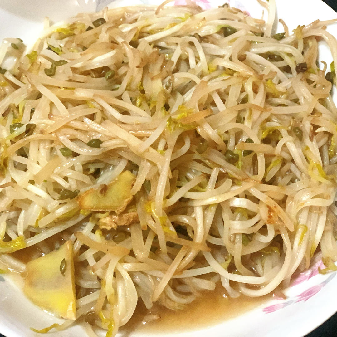 爆炒绿豆芽