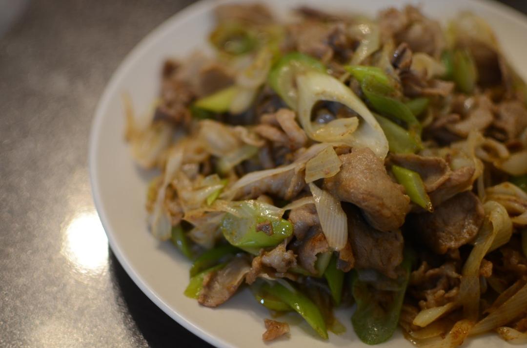 葱爆羊肉