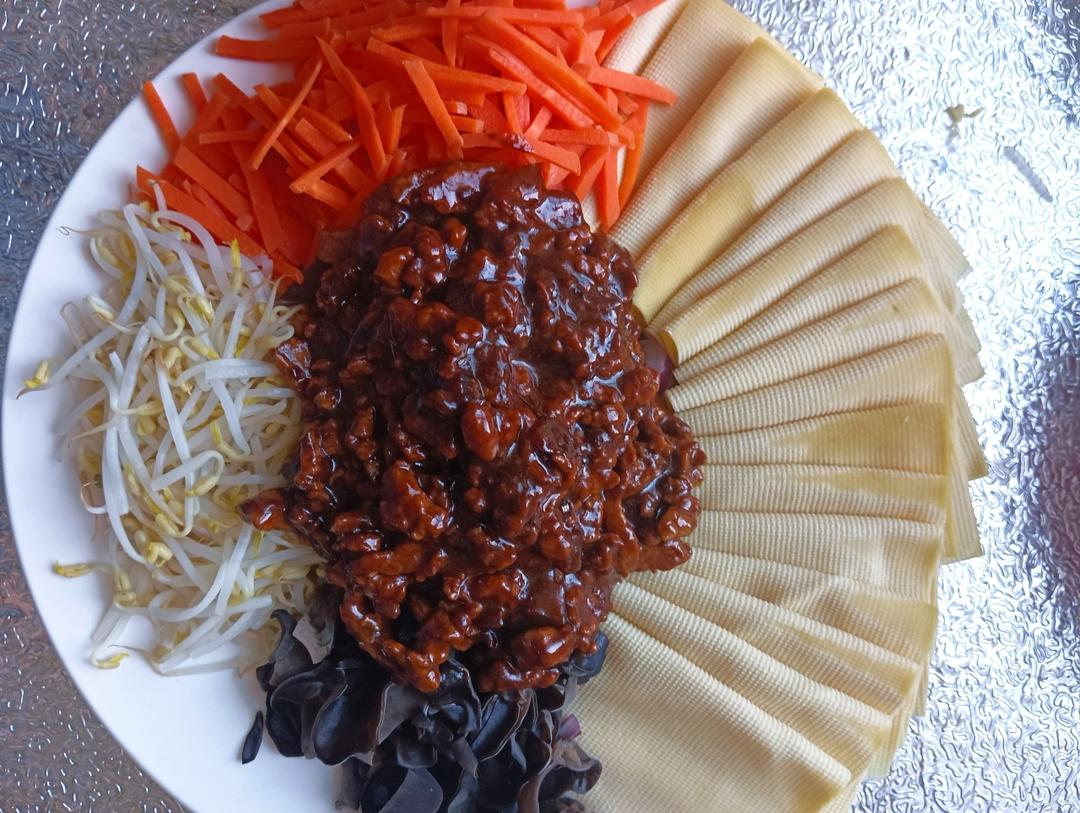 传统做法 京酱肉丝