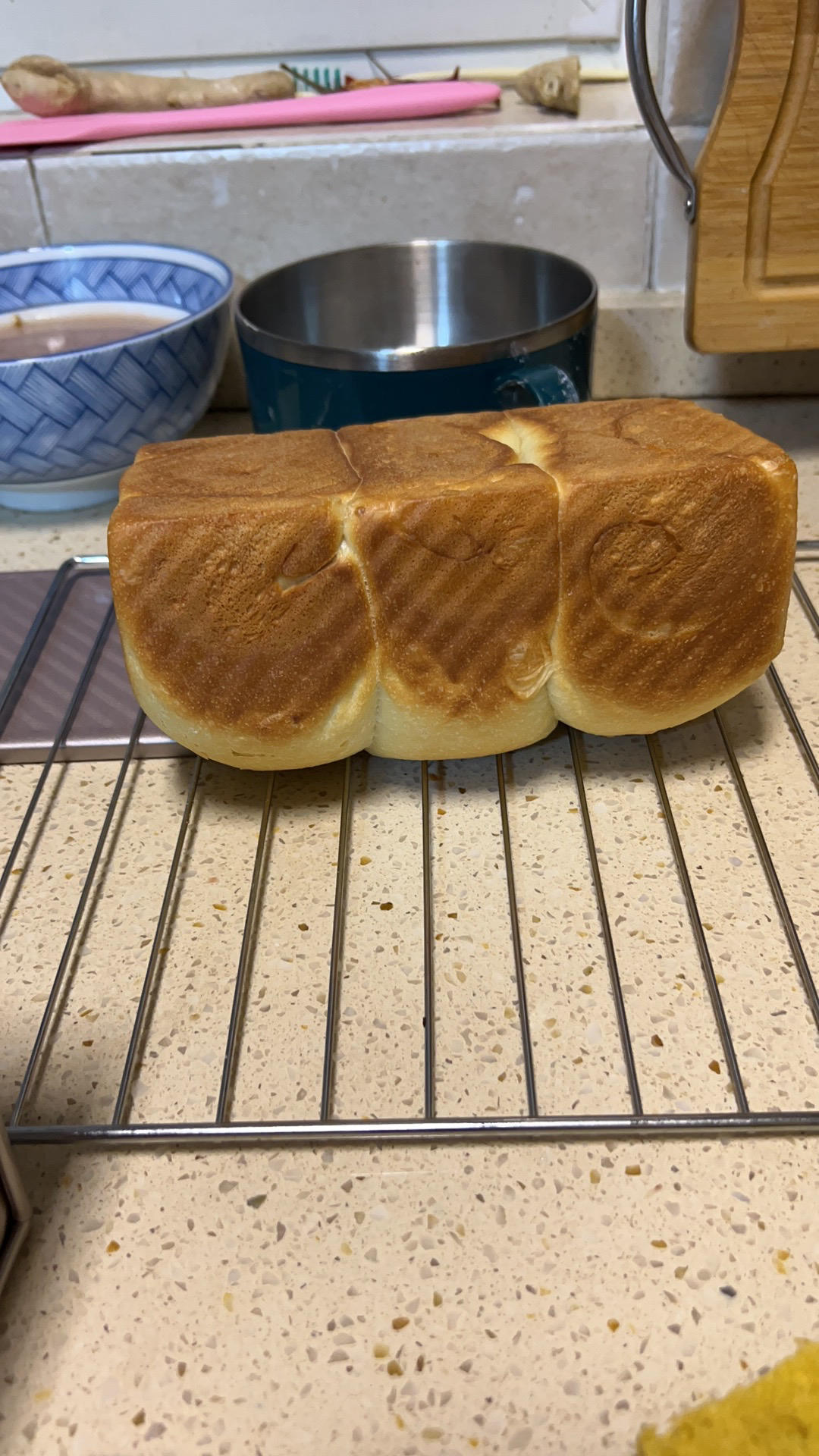 一次发酵牛奶吐司（隔夜冷藏出膜）