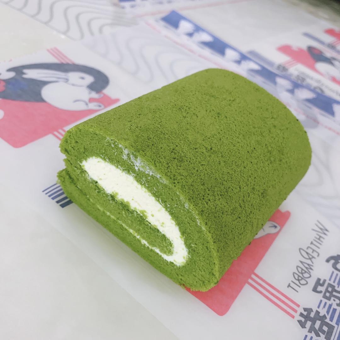 烫面抹茶蛋糕卷（卷不易裂）
