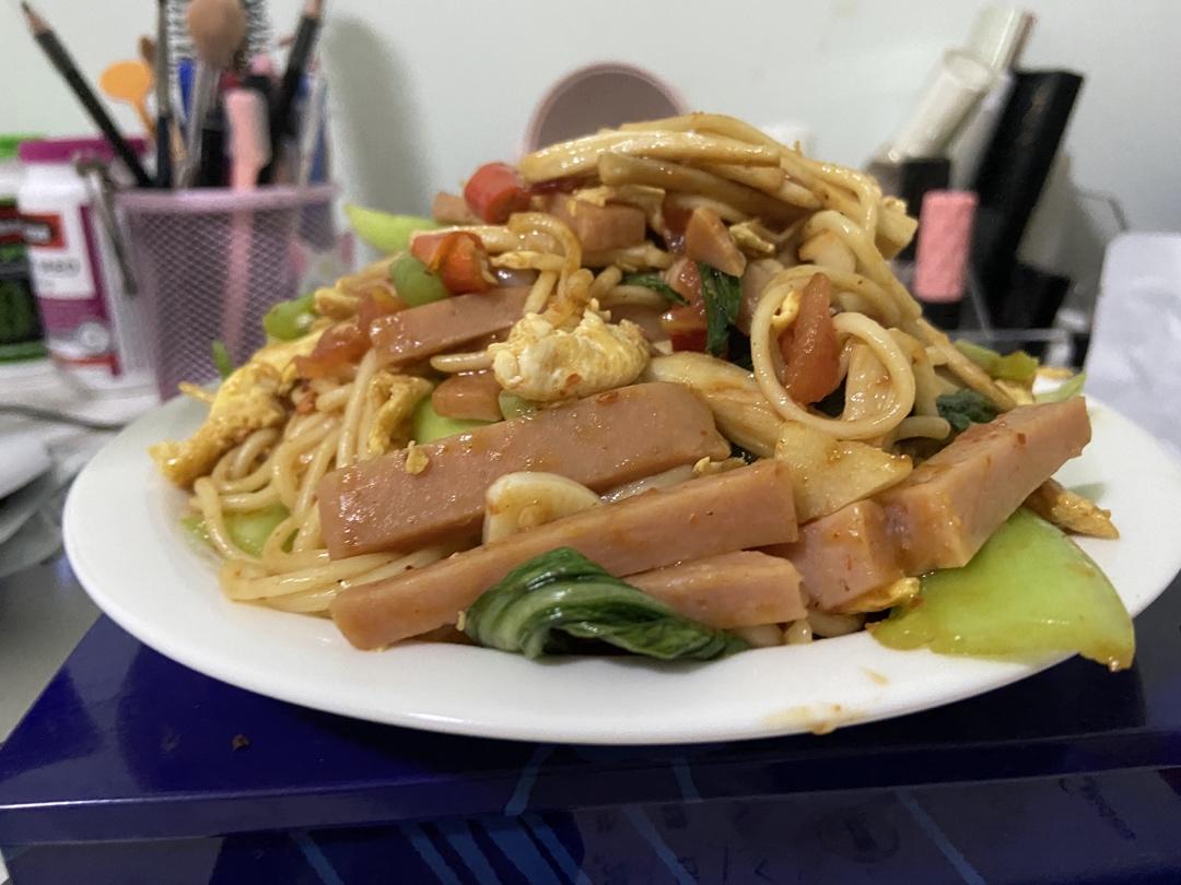 史上最好吃的炒面💯秒杀夜市