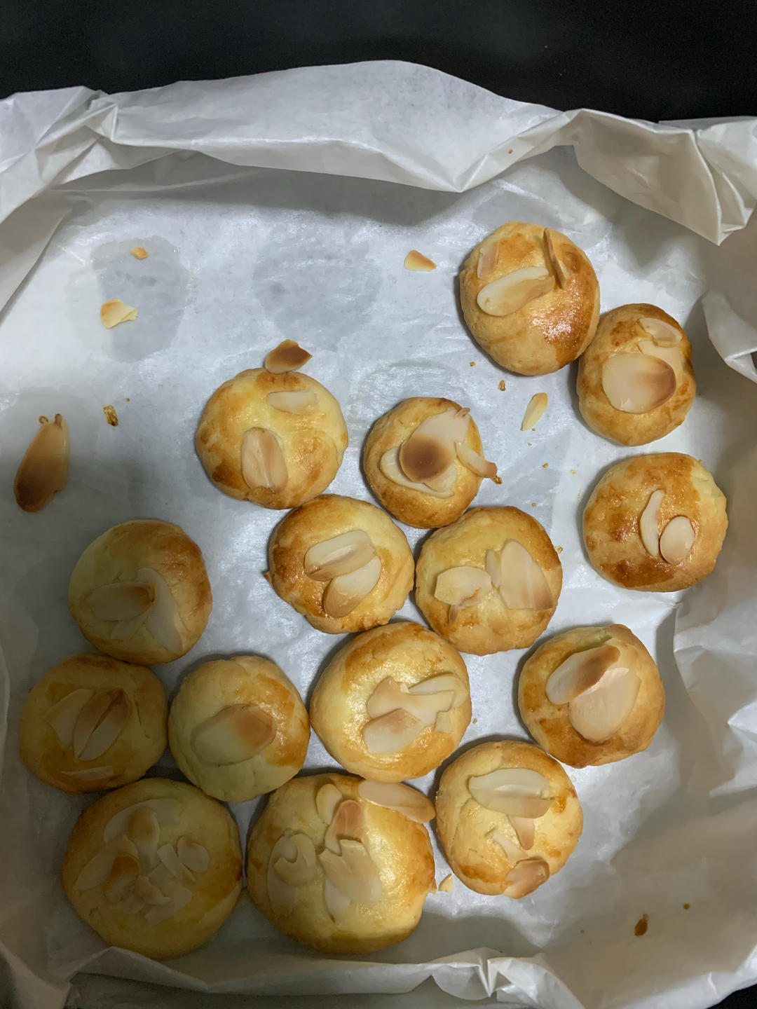 酥到掉渣💕简单又好吃的奶酥小饼干～一口一口停不下来
