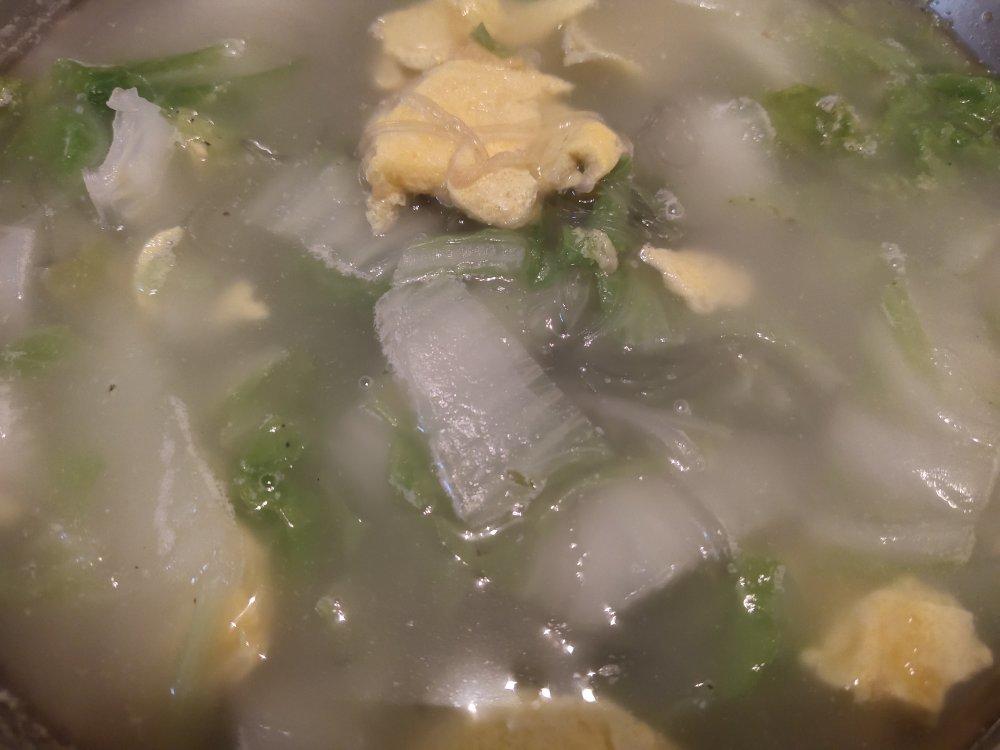 白菜粉丝汤