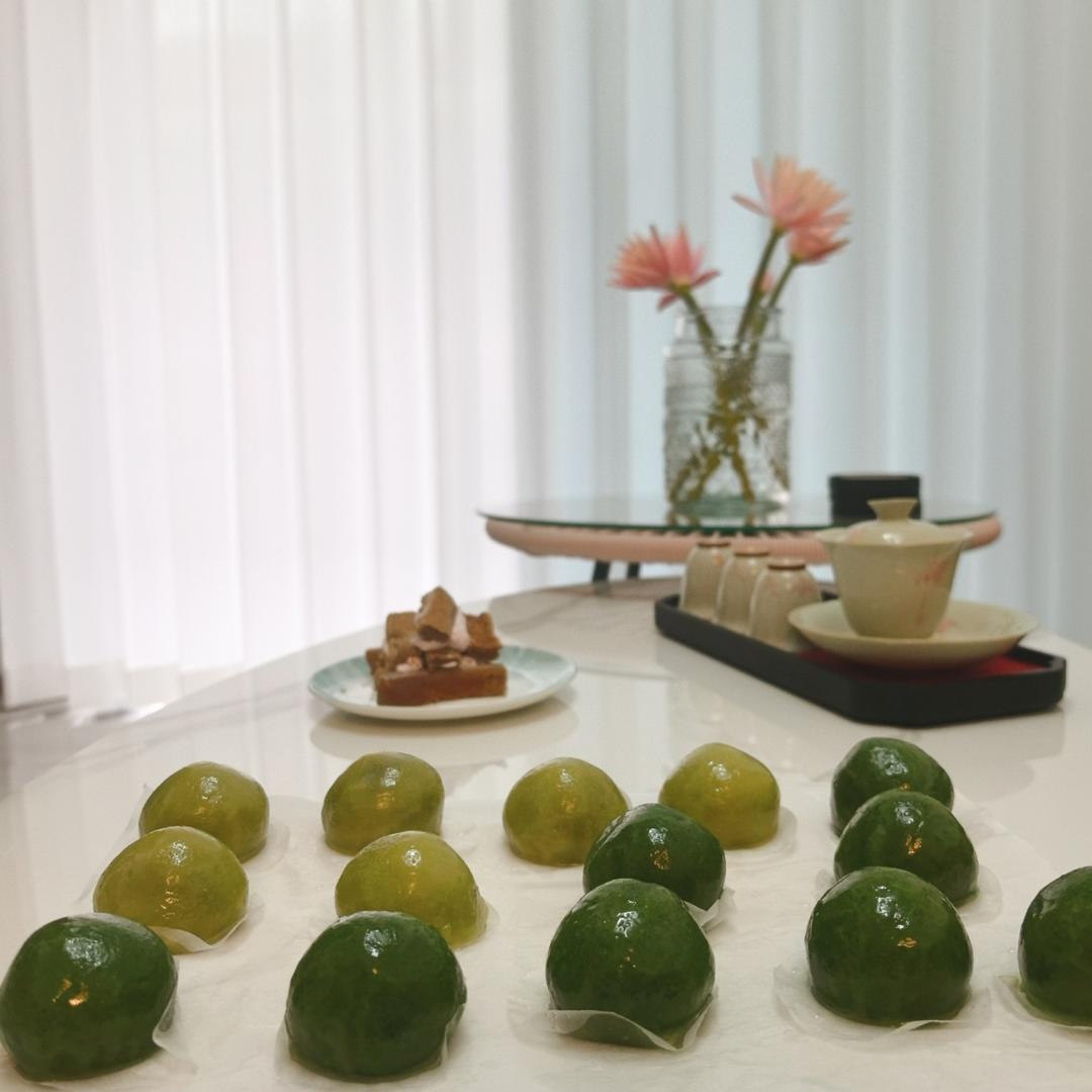 香糯可口的青团