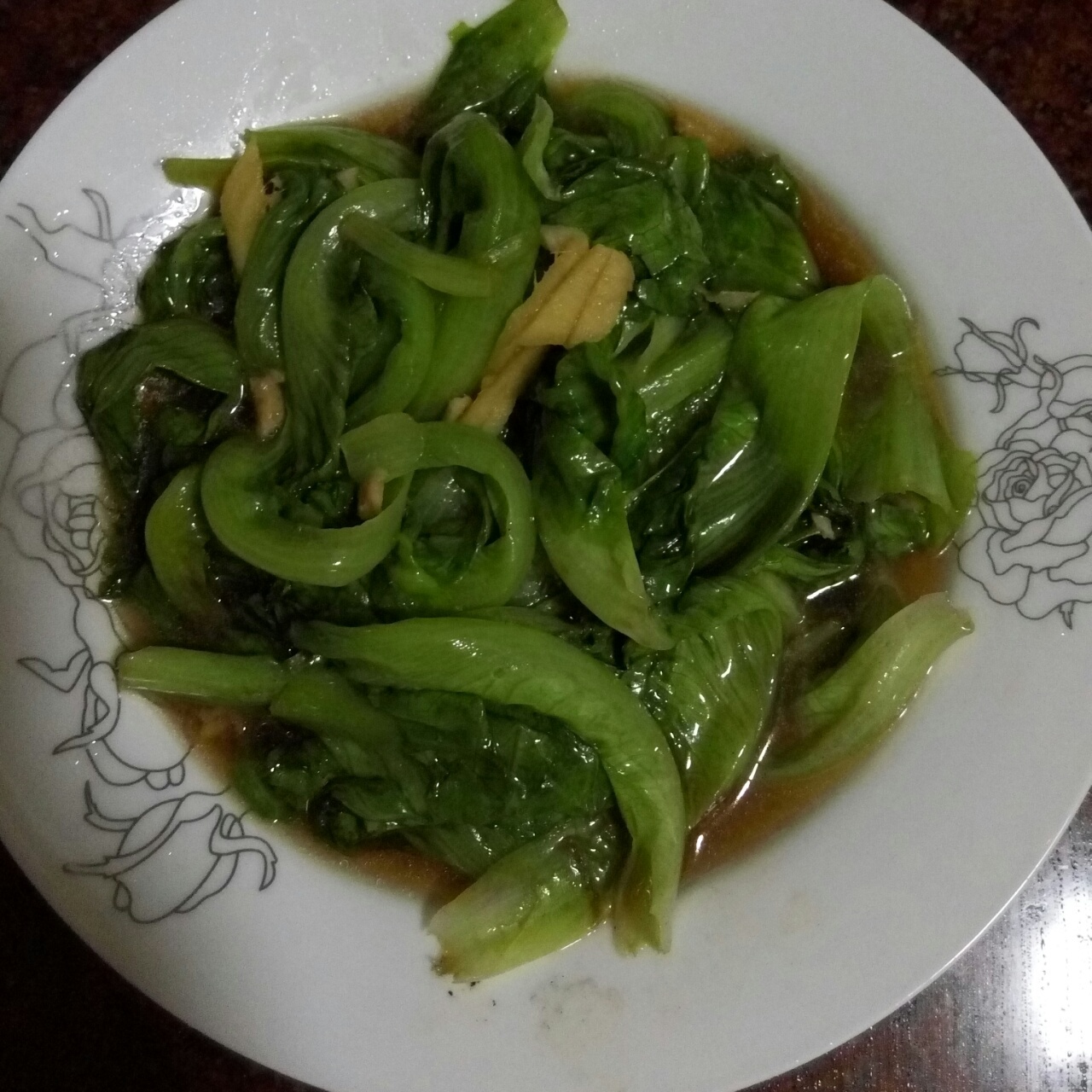 蚝油生菜