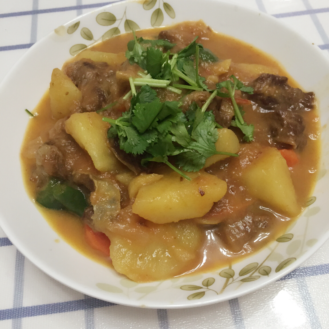 土豆炖牛肉