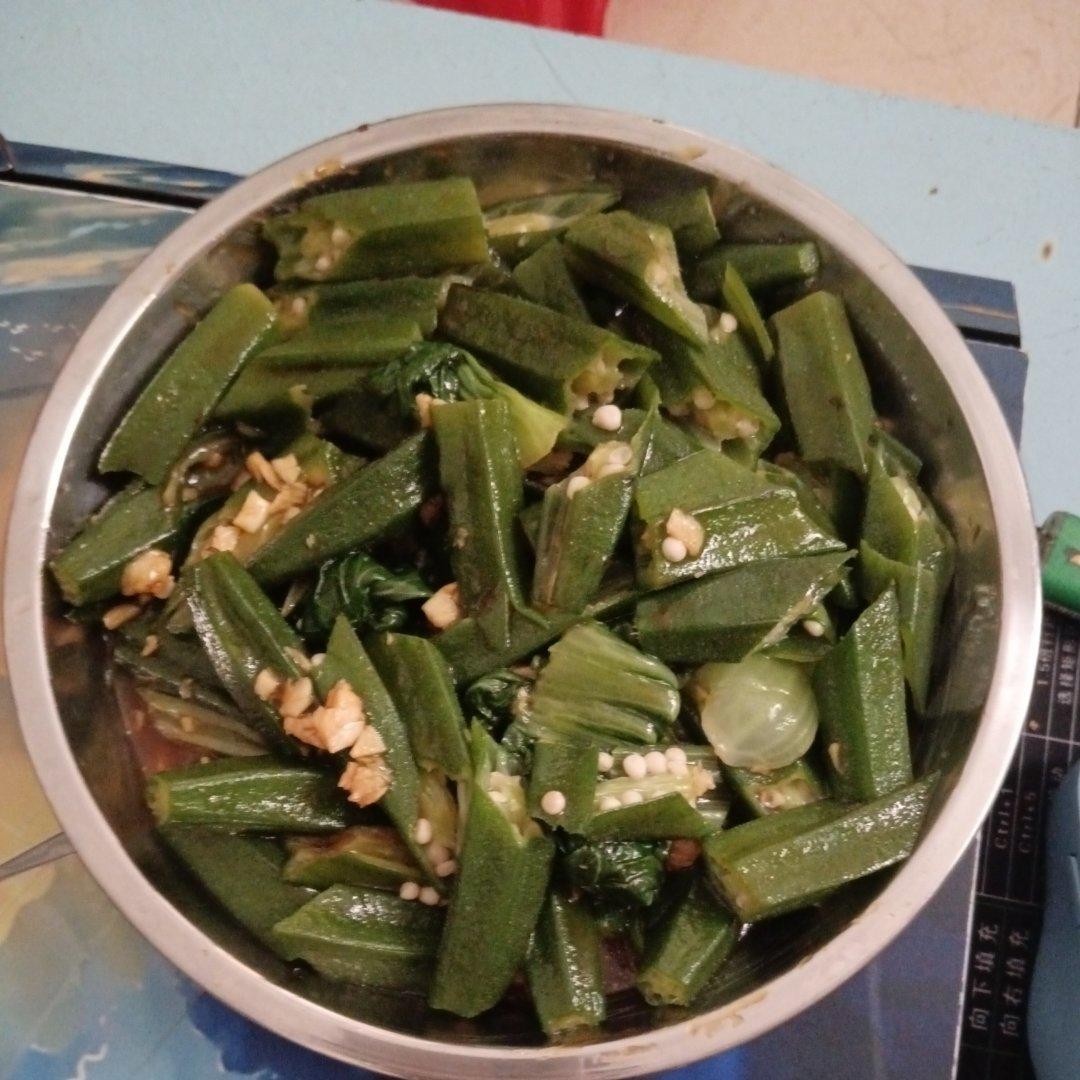 蚝油秋葵