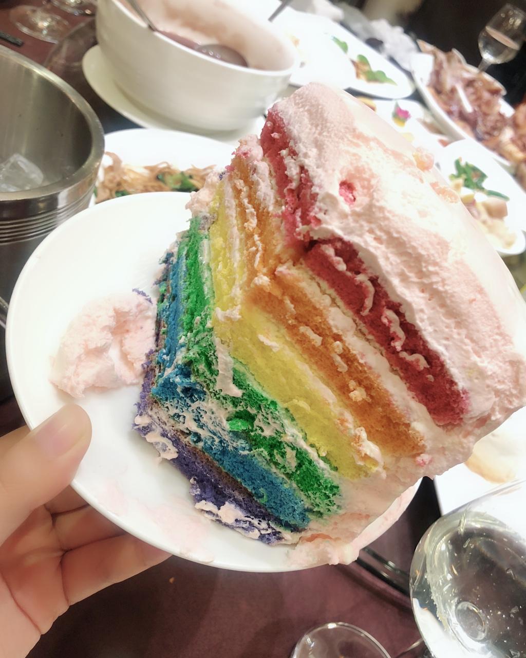 #视频#德普烤箱食谱—彩虹蛋糕