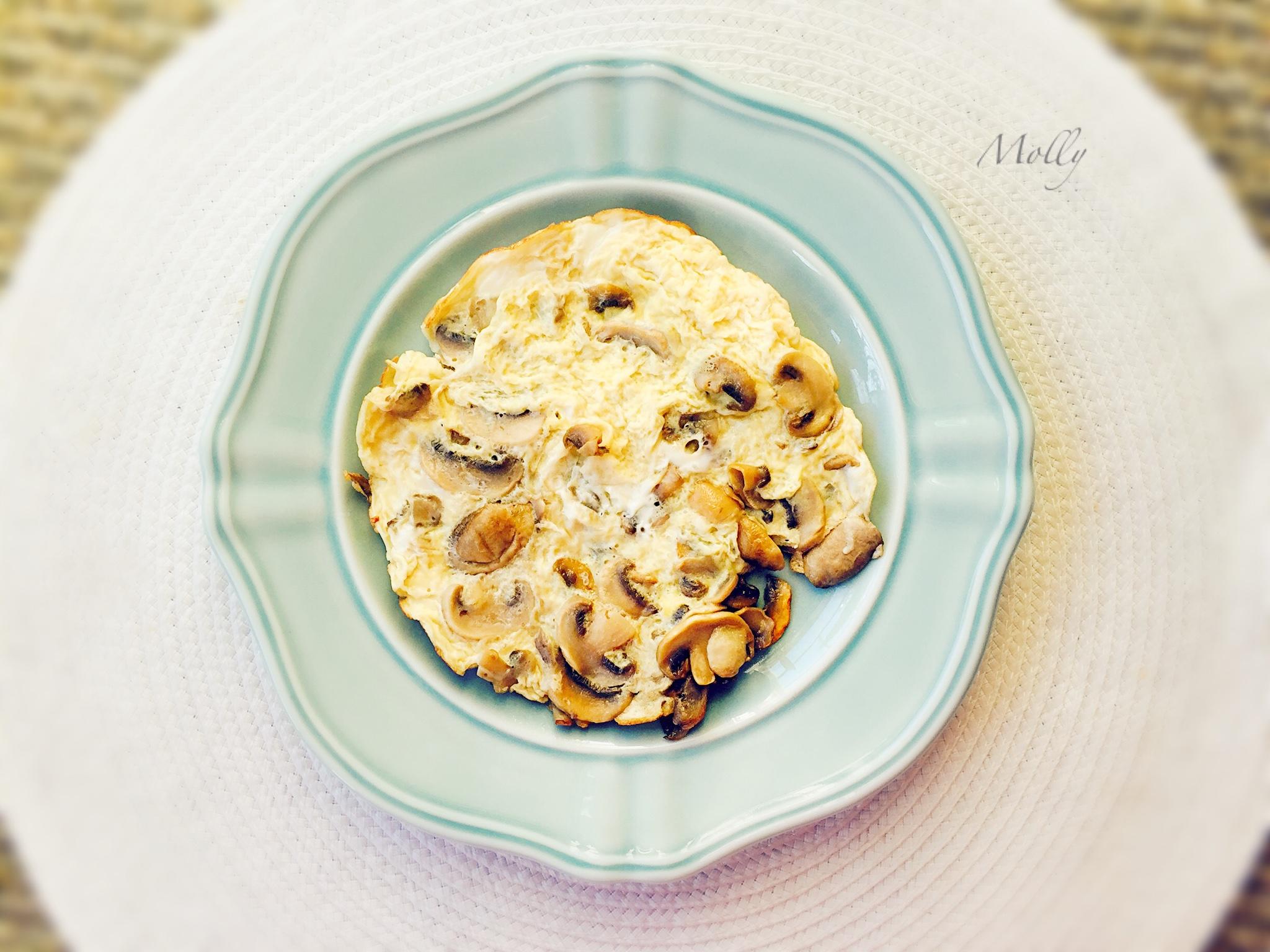 蘑菇蛋饼 Mushroom Omelete