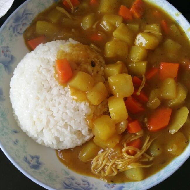 咖喱饭的做法