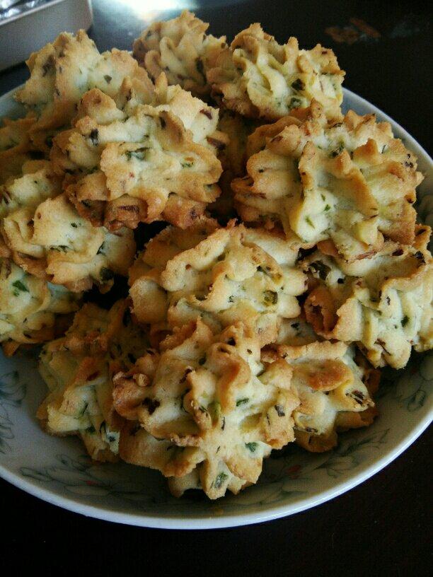 葱香曲奇——酥脆的咸味饼干