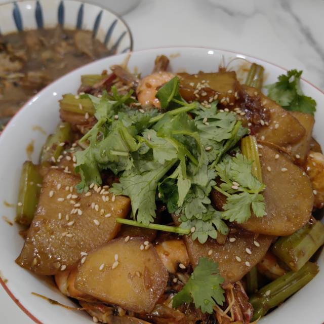 干锅香辣虾