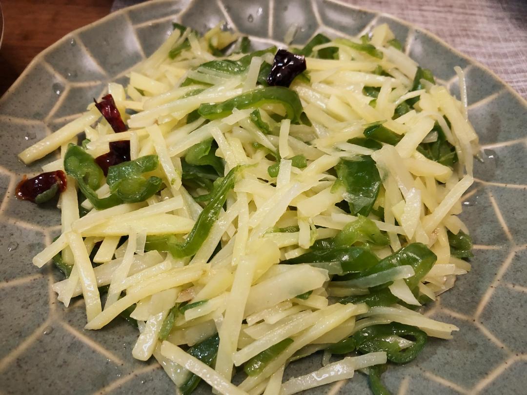 青椒土豆丝