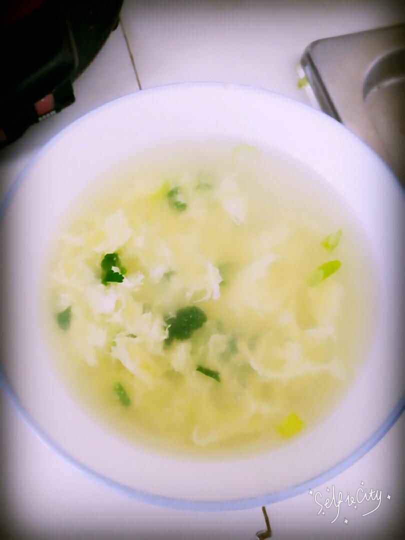 葱花香菜鸡蛋汤的做法步骤图 怎么做好吃 下厨房