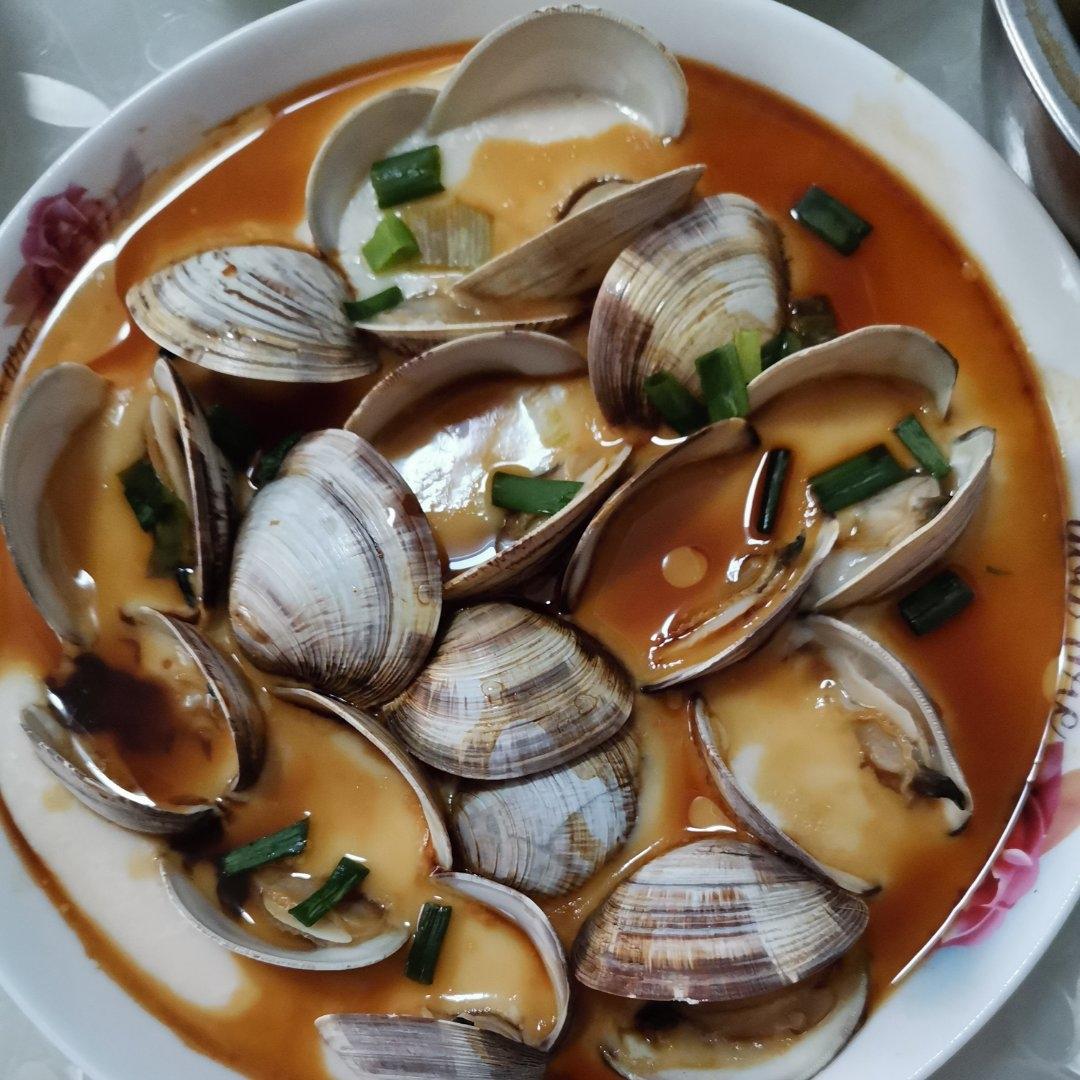 蚬子蒸蛋
