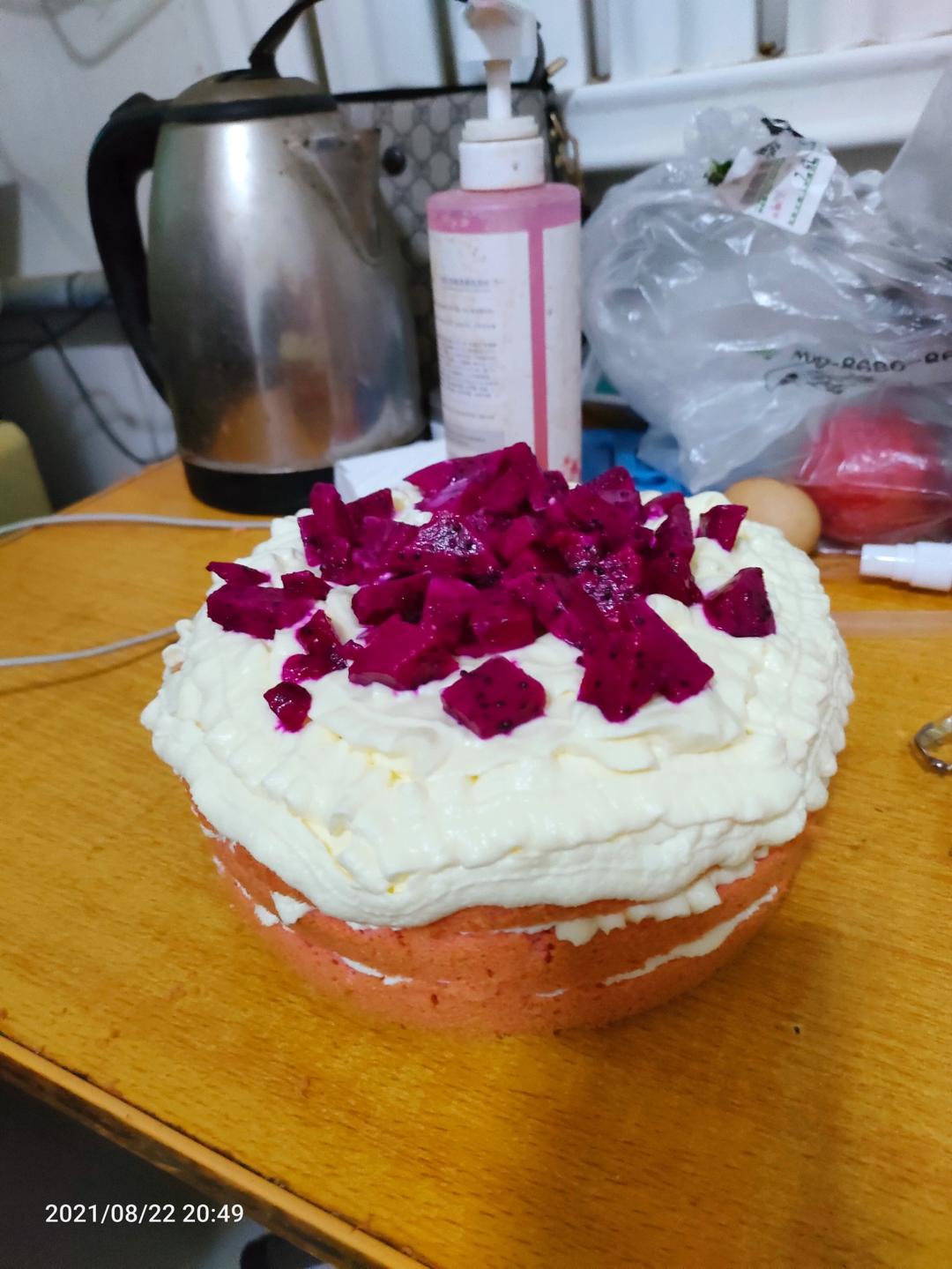 戚风蛋糕胚（含四寸、五寸、六寸、八寸、十寸戚风蛋糕配方）