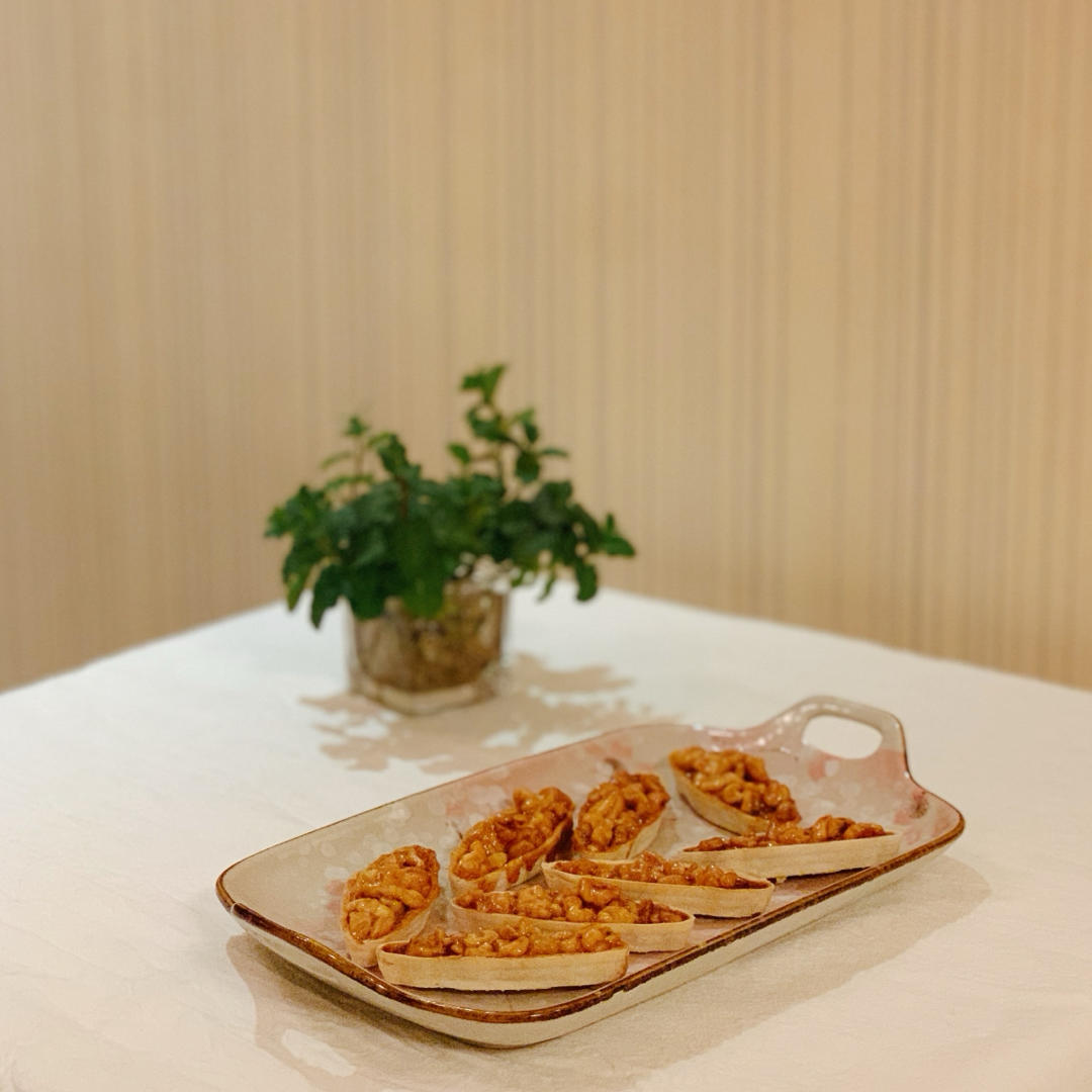 好吃好做的琥珀核桃糯米船