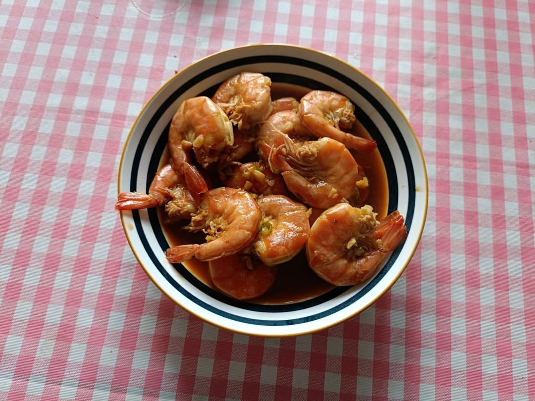 家庭版油焖大虾
