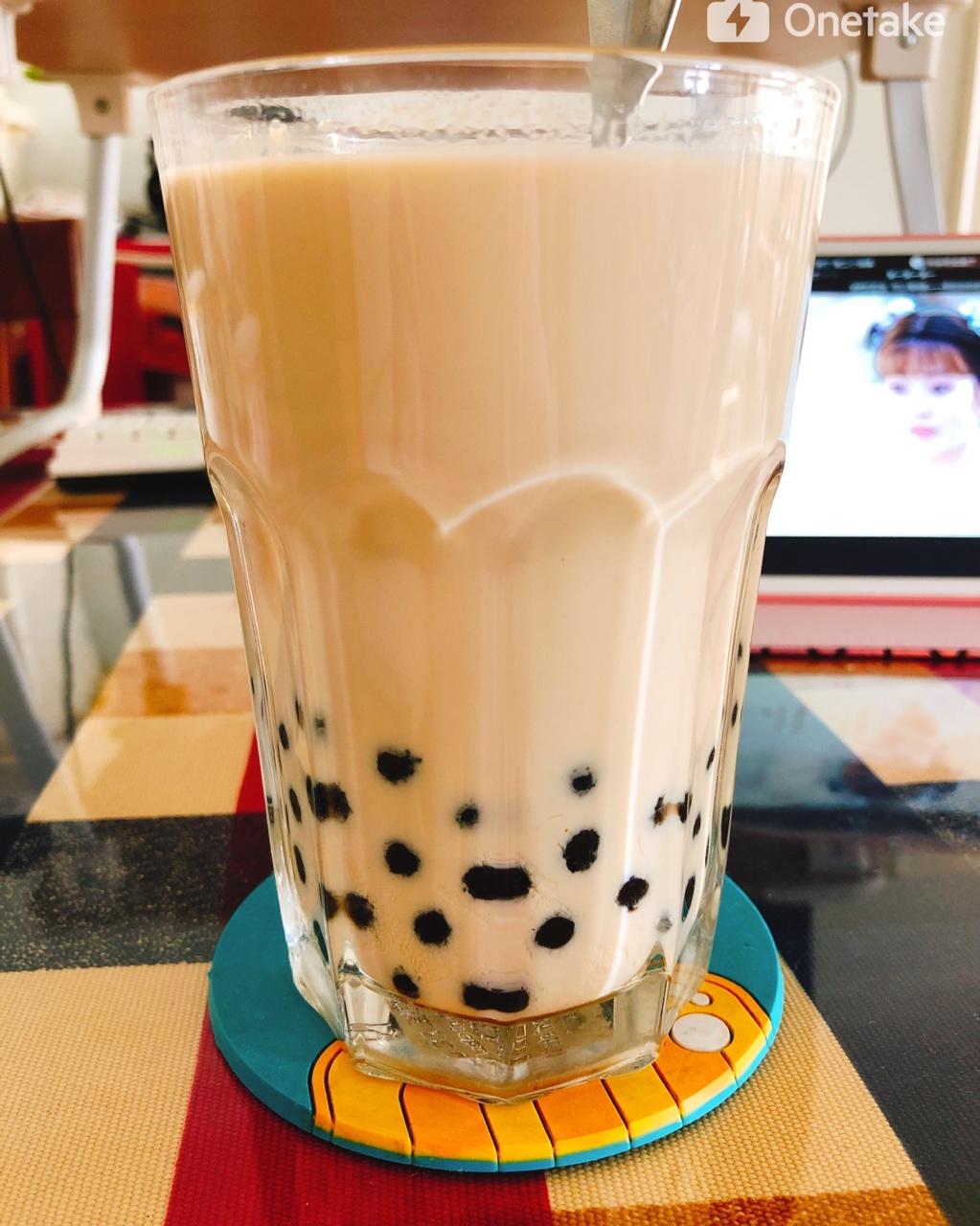 bobola做的珍珠奶茶