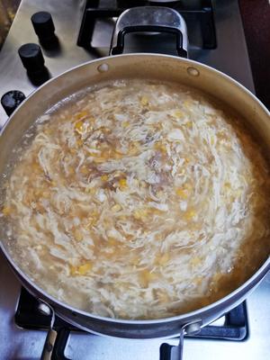 鸡蛋玉米汤羹的做法 步骤11