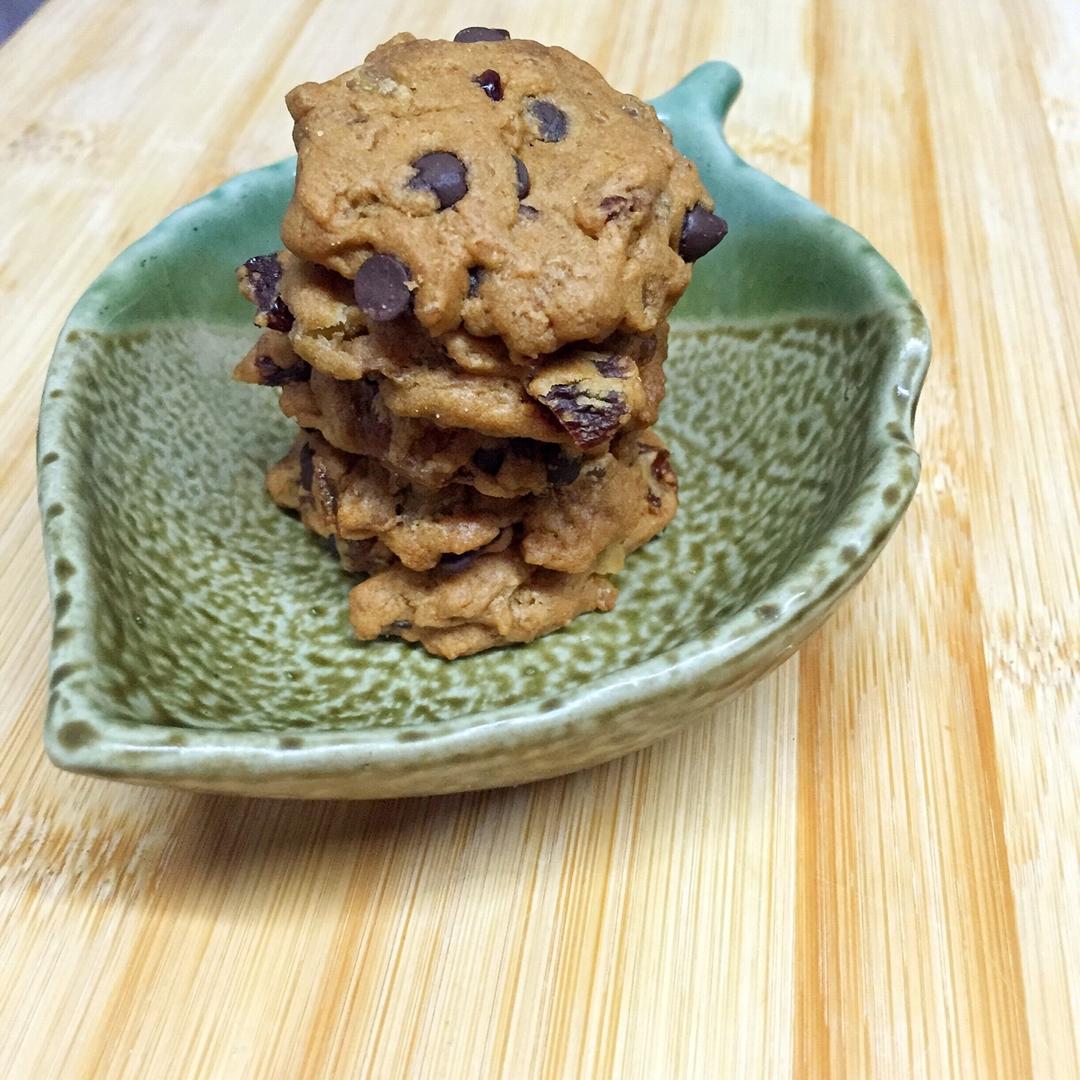 巧克力葡萄干软曲奇